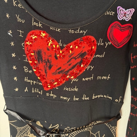 Desigual Heart & Butterfly Fit and flare dress - Picture 6 of 14